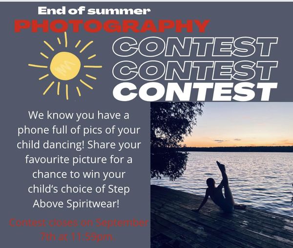 End of Summer Photography Contest